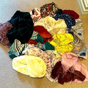 Any four scarves for $16